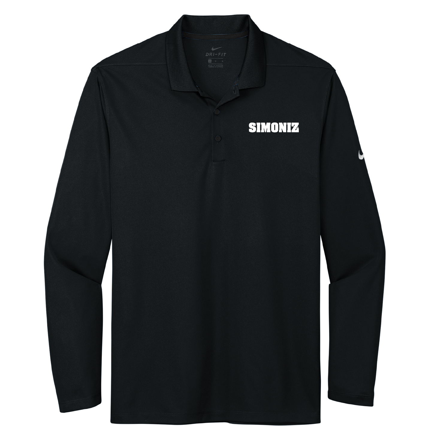 Nike Dri-FIT Micro Pique 2.0 Long Sleeve Polo NKDC2104 - Embroidery Corporate Logo