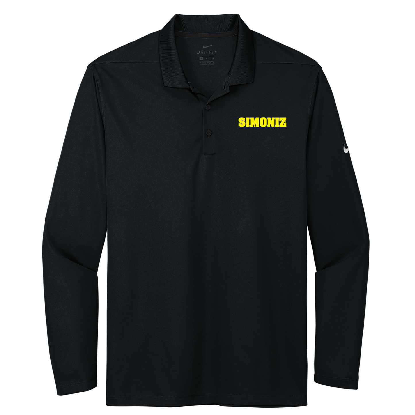 Nike Dri-FIT Micro Pique 2.0 Long Sleeve Polo NKDC2104 - Embroidery Corporate Logo