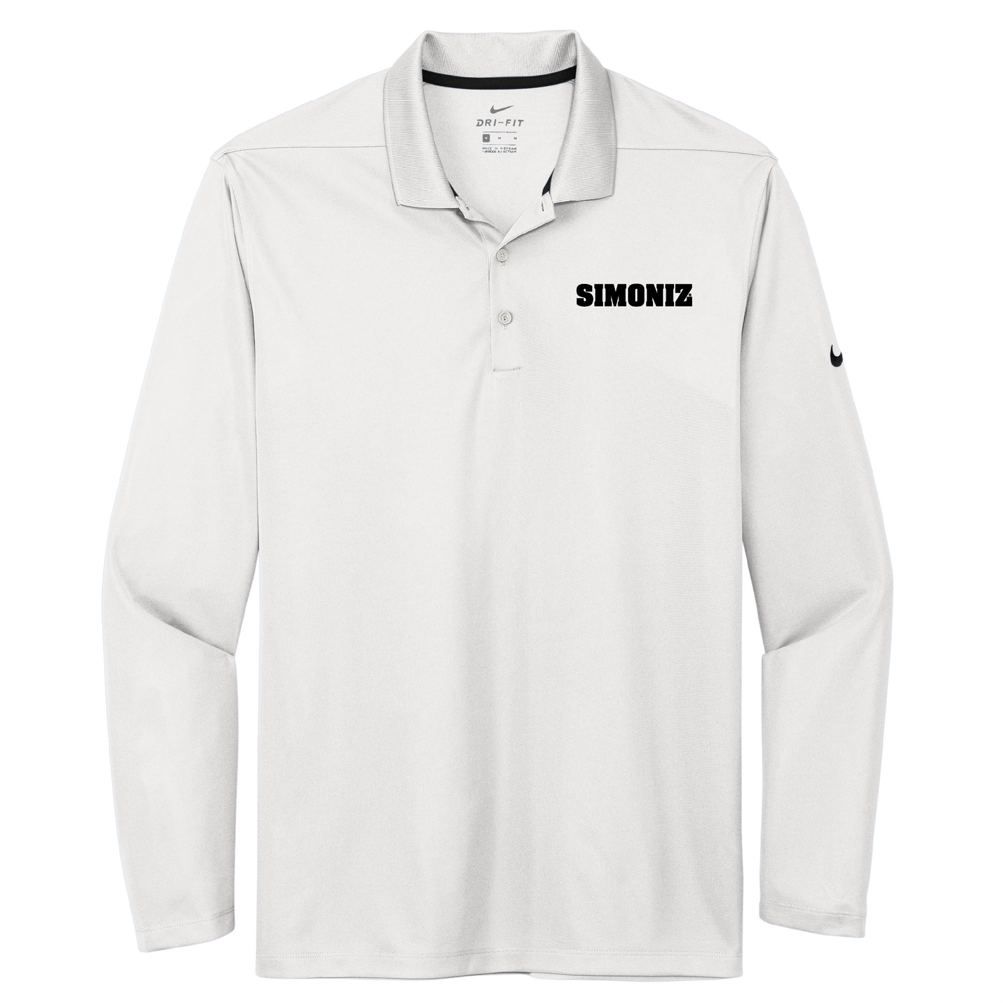 Nike Dri-FIT Micro Pique 2.0 Long Sleeve Polo NKDC2104 - Embroidery Corporate Logo