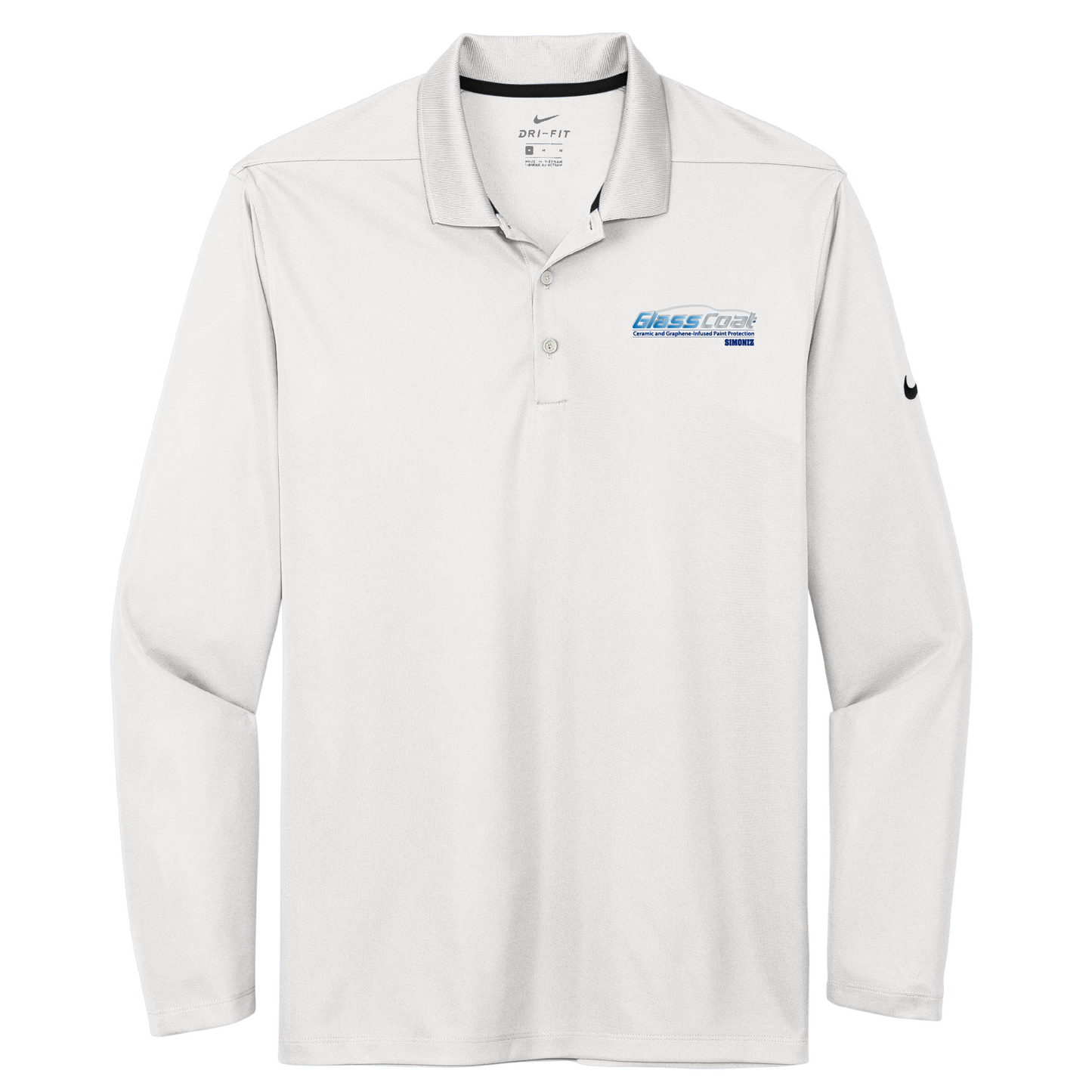 Nike Dri-FIT Micro Pique 2.0 Long Sleeve Polo NKDC2104 - DTF Glass Coat