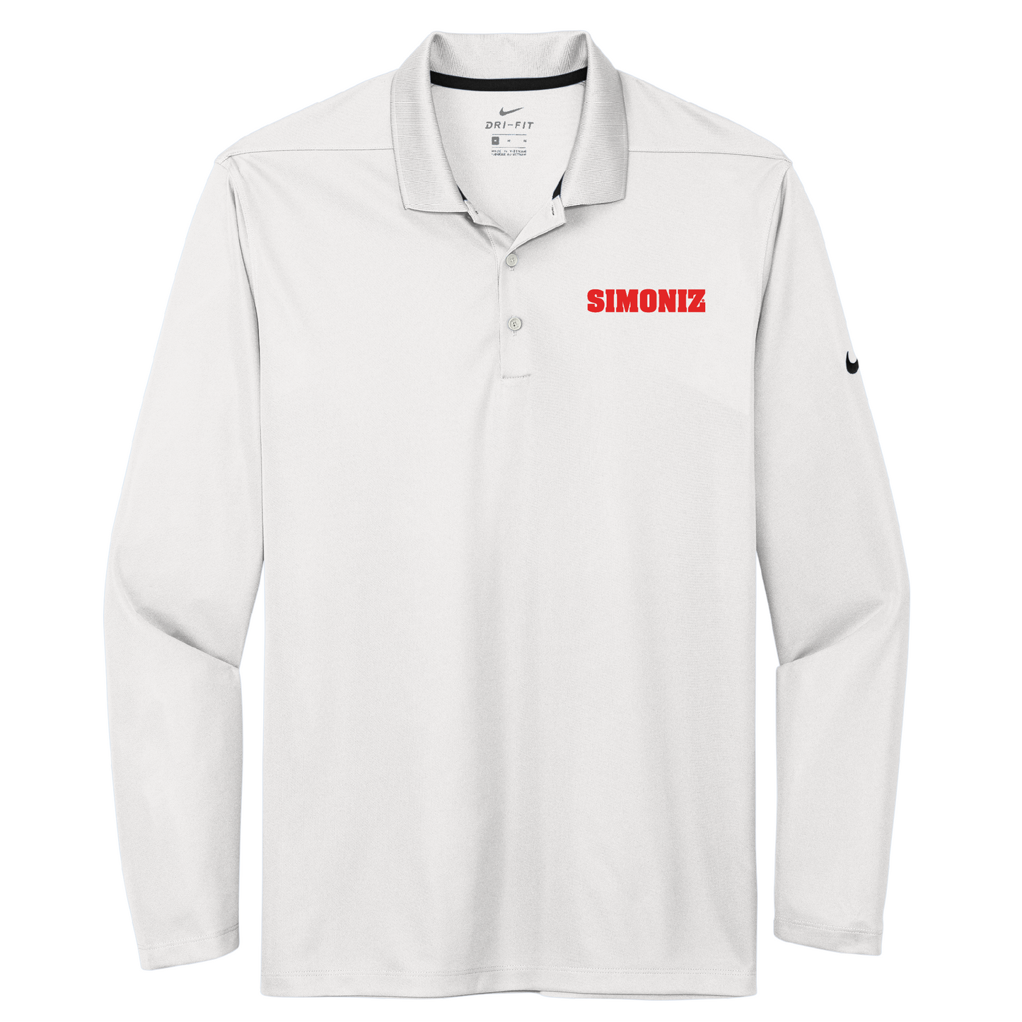 Nike Dri-FIT Micro Pique 2.0 Long Sleeve Polo NKDC2104 - Embroidery Corporate Logo