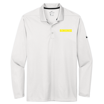 Nike Dri-FIT Micro Pique 2.0 Long Sleeve Polo NKDC2104 - Embroidery Corporate Logo