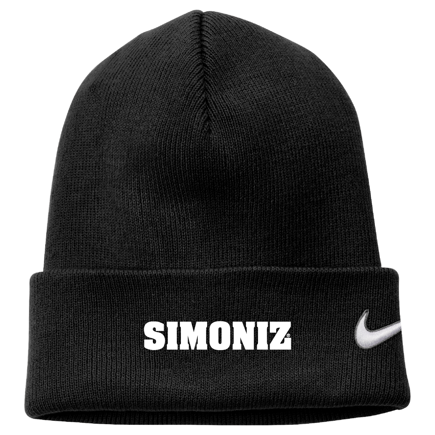 Nike Team Cuffed Beanie NKFB6539 - Black - Corporate Logo