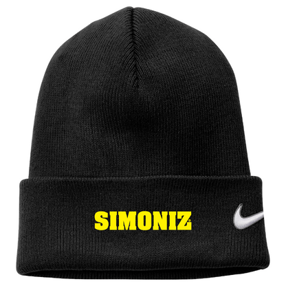 Nike Team Cuffed Beanie NKFB6539 - Black - Corporate Logo