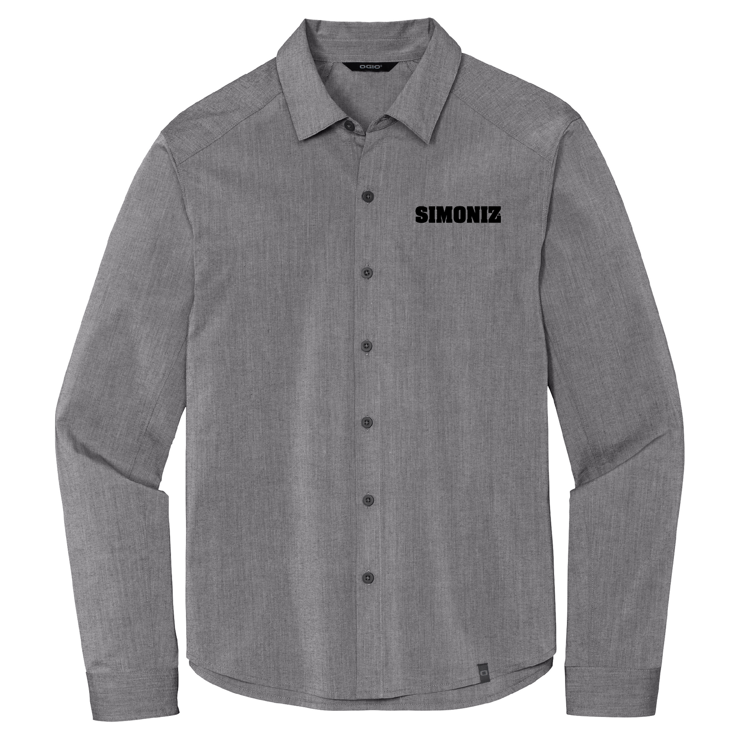 OGIO® Commuter Woven Shirt OG1002 - Embroidery Corporate Logo