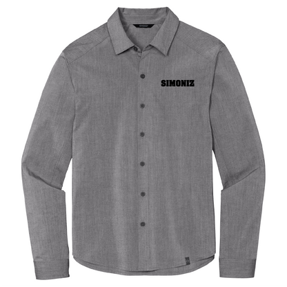 OGIO® Commuter Woven Shirt OG1002 - Embroidery Corporate Logo