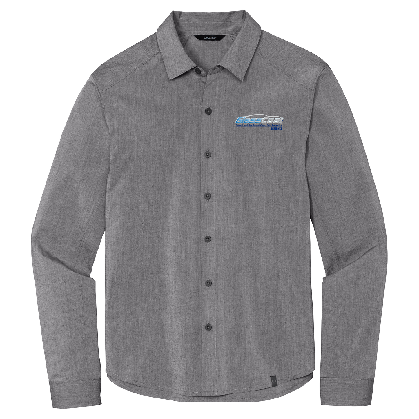 OGIO® Commuter Woven Shirt OG1002 - DTF Glass Coat