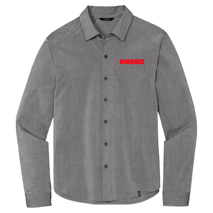 OGIO® Commuter Woven Shirt OG1002 - Embroidery Corporate Logo