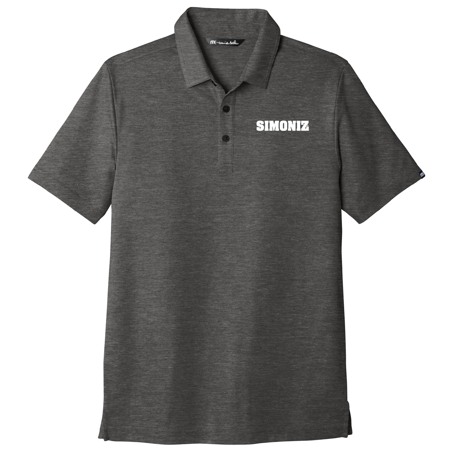 TravisMathew Oceanside Heather Polo TM1MU412 - Embroidery Corporate Logo