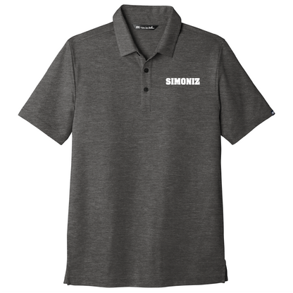 TravisMathew Oceanside Heather Polo TM1MU412 - Embroidery Corporate Logo