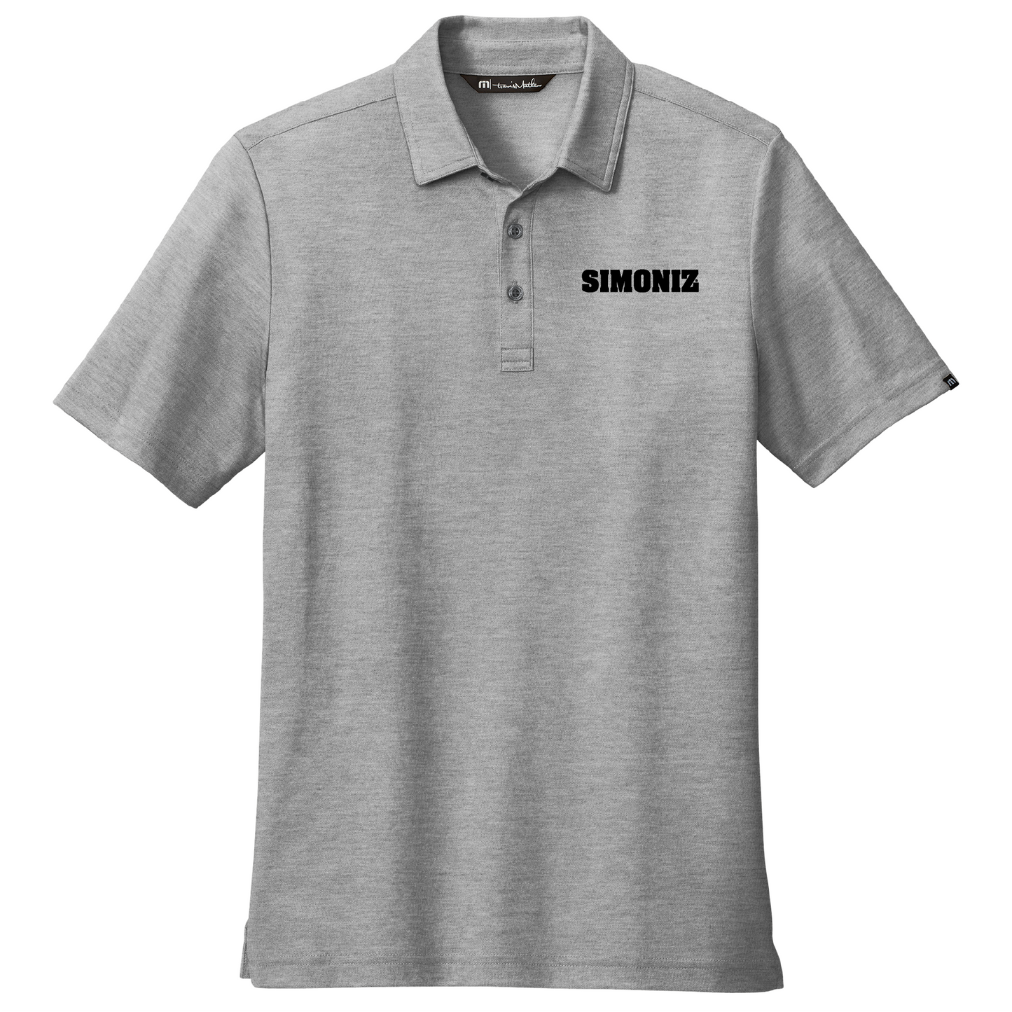 TravisMathew Oceanside Heather Polo TM1MU412 - Embroidery Corporate Logo