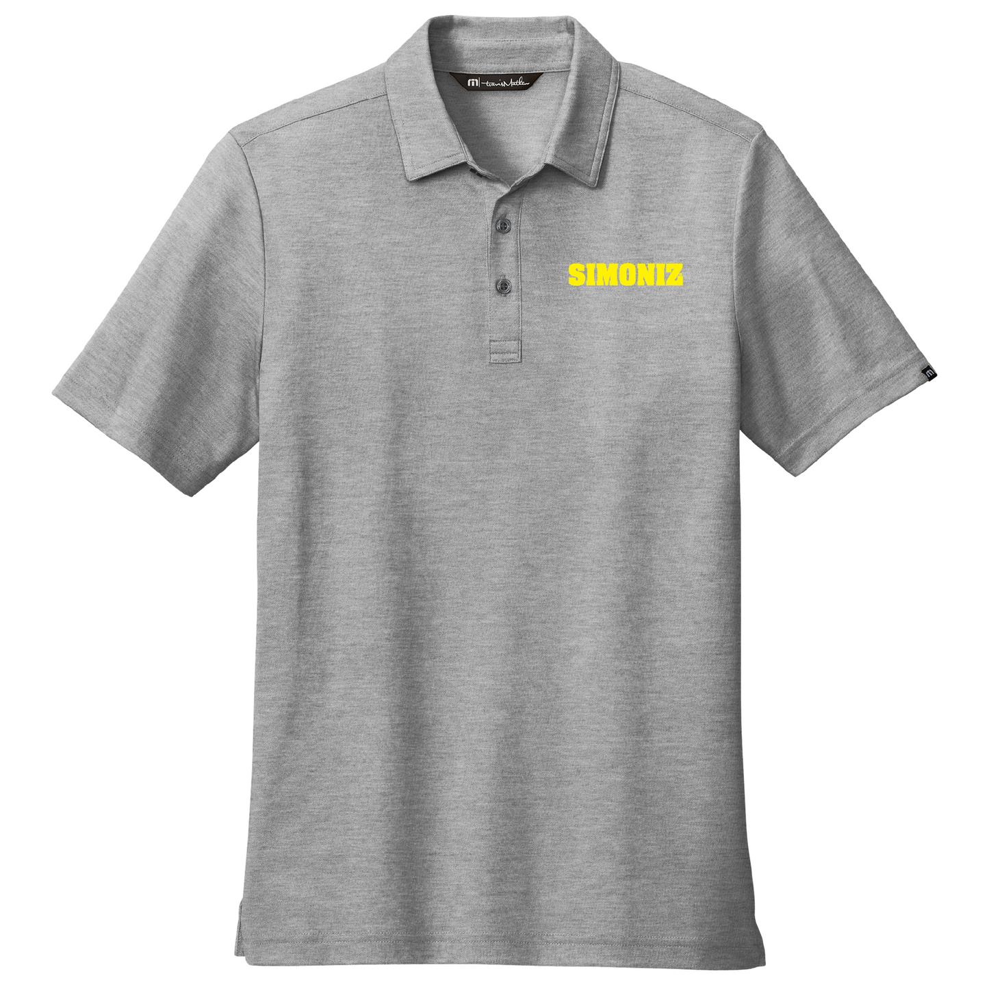 TravisMathew Oceanside Heather Polo TM1MU412 - Embroidery Corporate Logo