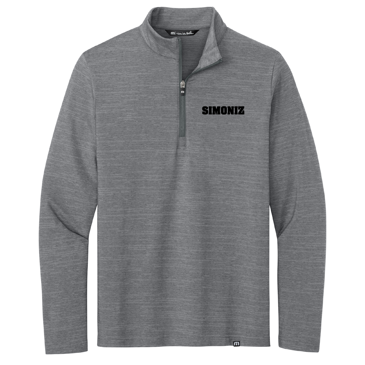 TravisMathew Crestview 1/4-Zip TM1MW452 - Embroidery Corporate Logo