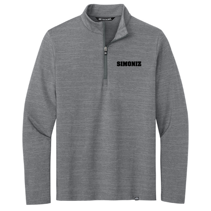 TravisMathew Crestview 1/4-Zip TM1MW452 - Embroidery Corporate Logo