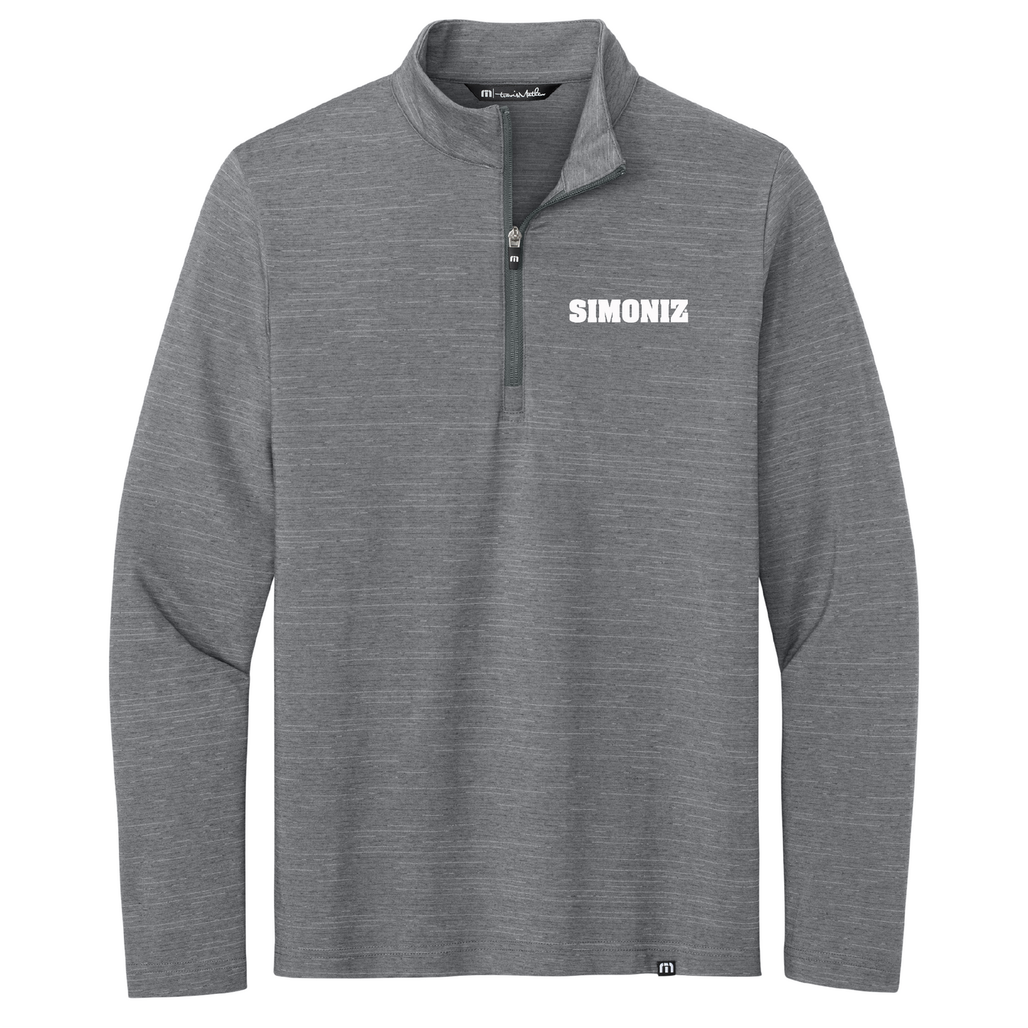 TravisMathew Crestview 1/4-Zip TM1MW452 - Embroidery Corporate Logo