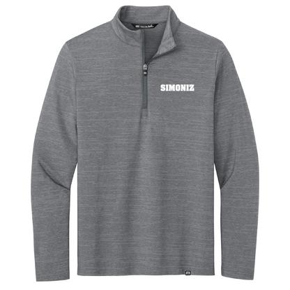 TravisMathew Crestview 1/4-Zip TM1MW452 - Embroidery Corporate Logo
