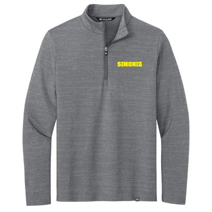 TravisMathew Crestview 1/4-Zip TM1MW452 - Embroidery Corporate Logo
