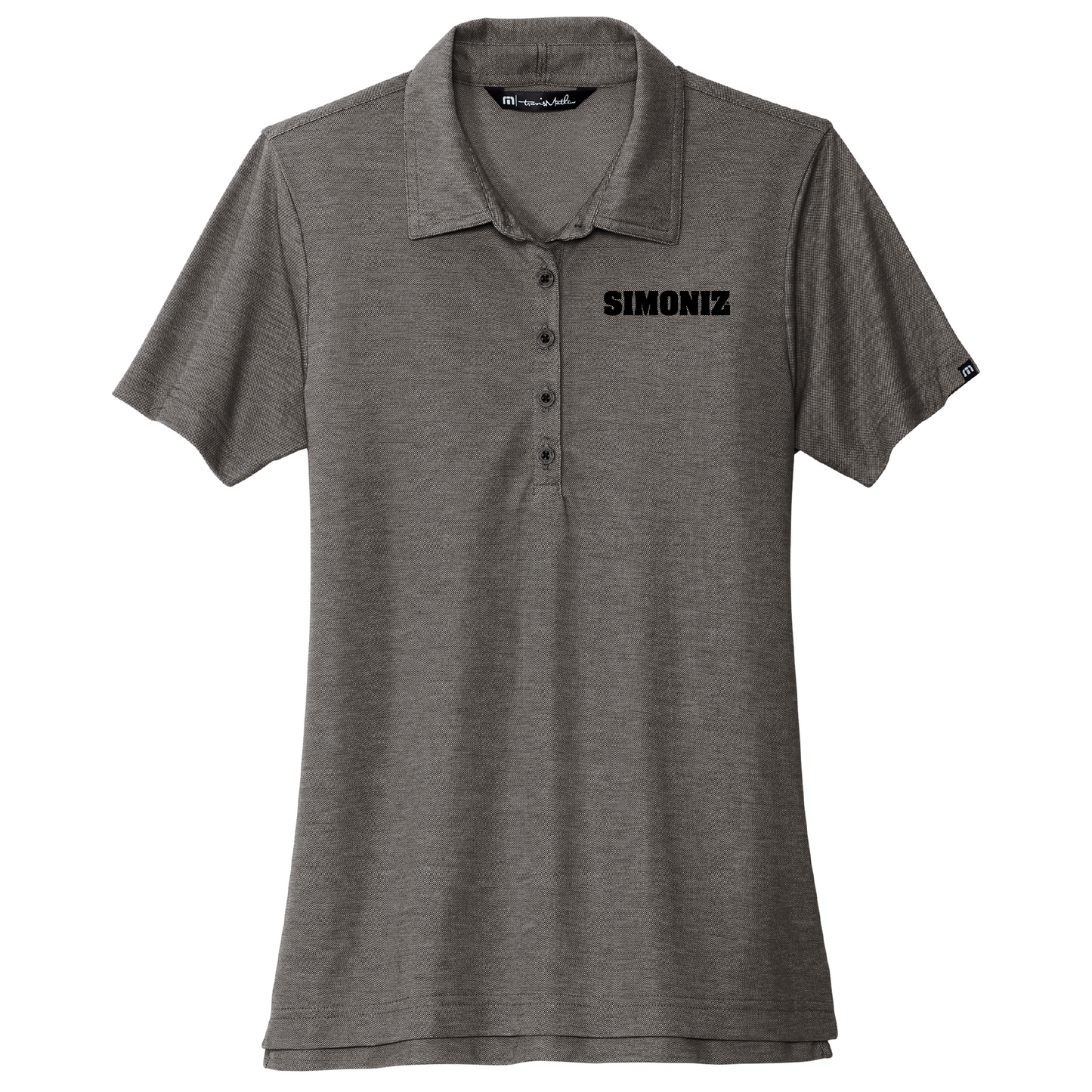 TravisMathew Women's Oceanside Heather Polo TM1WW002 - Embroidery Corporate Logo