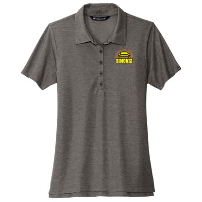 TravisMathew Women's Oceanside Heather Polo TM1WW002 - Embroidery
