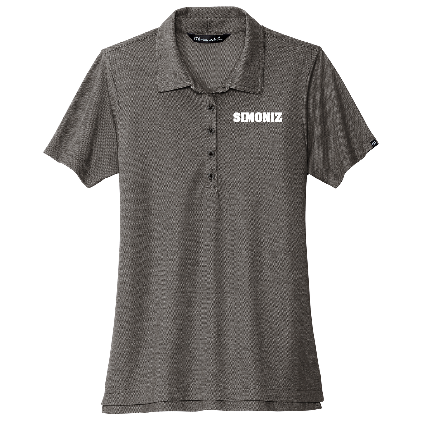 TravisMathew Women's Oceanside Heather Polo TM1WW002 - Embroidery Corporate Logo
