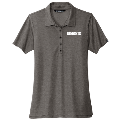 TravisMathew Women's Oceanside Heather Polo TM1WW002 - Embroidery Corporate Logo