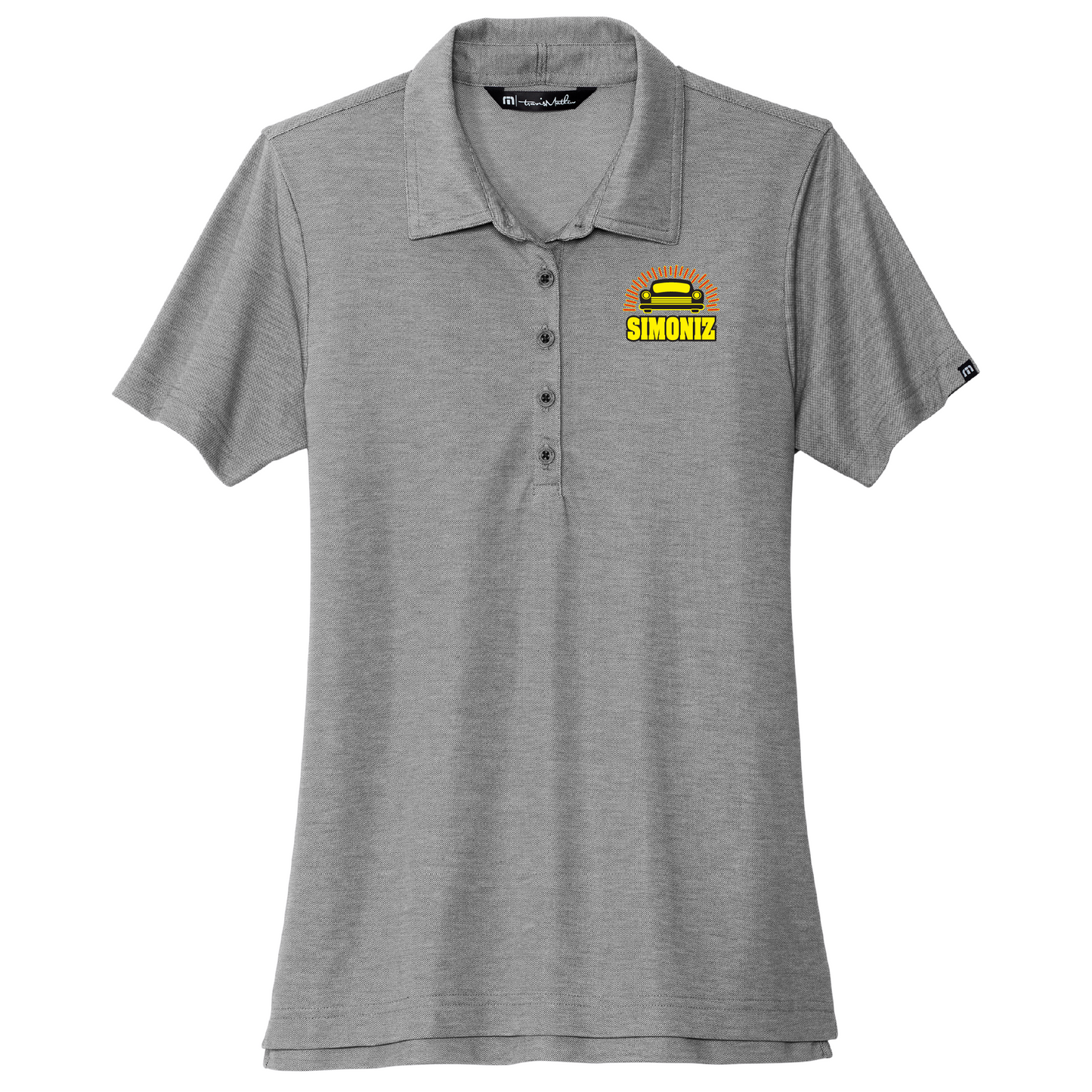 TravisMathew Women's Oceanside Heather Polo TM1WW002 - Embroidery