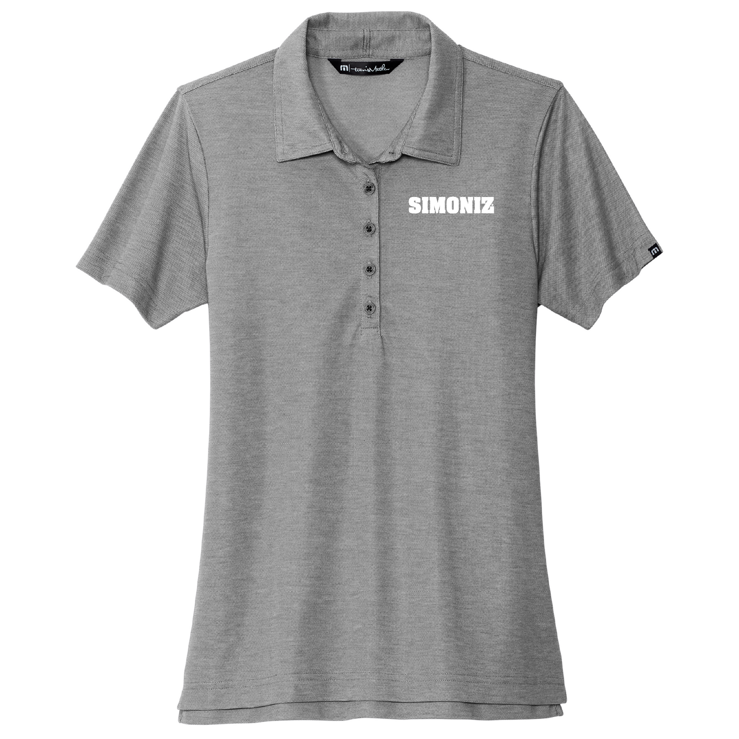 TravisMathew Women's Oceanside Heather Polo TM1WW002 - Embroidery Corporate Logo