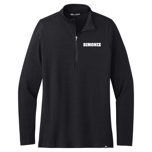 TravisMathew Women's Crestview 1/4-Zip TM1WW003 - Embroidery Corporate Logo