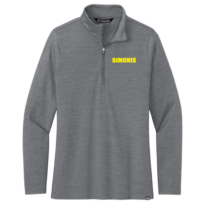 TravisMathew Women's Crestview 1/4-Zip TM1WW003 - Embroidery Corporate Logo