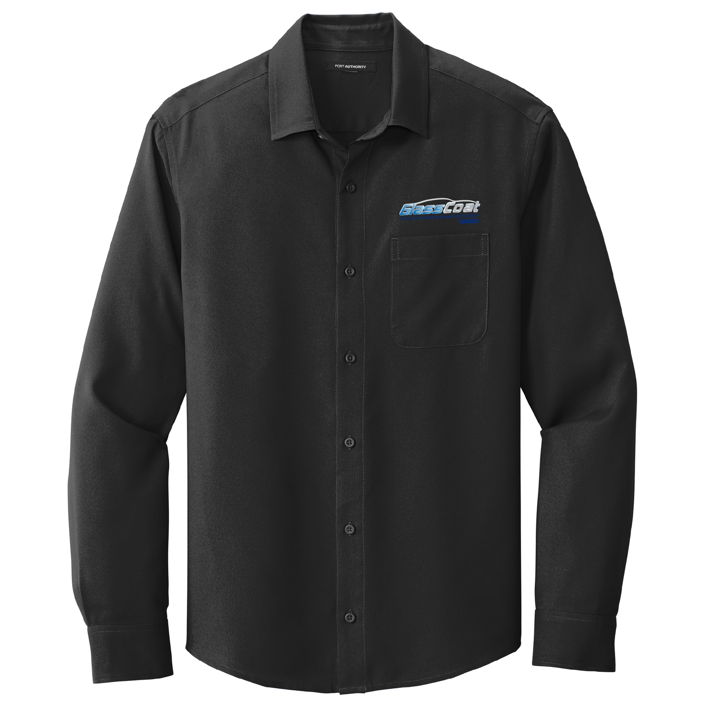 Port Authority ® Long Sleeve Performance Staff Shirt W401 - DTF Glass Coat