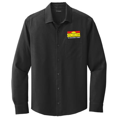 Port Authority ® Long Sleeve Performance Staff Shirt W401 - Janitorial