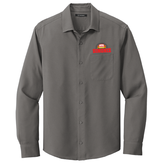 Port Authority ® Long Sleeve Performance Staff Shirt W401 - Embroidery Car Wash