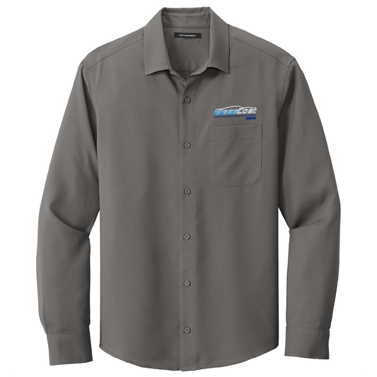 Port Authority ® Long Sleeve Performance Staff Shirt W401 - DTF Glass Coat