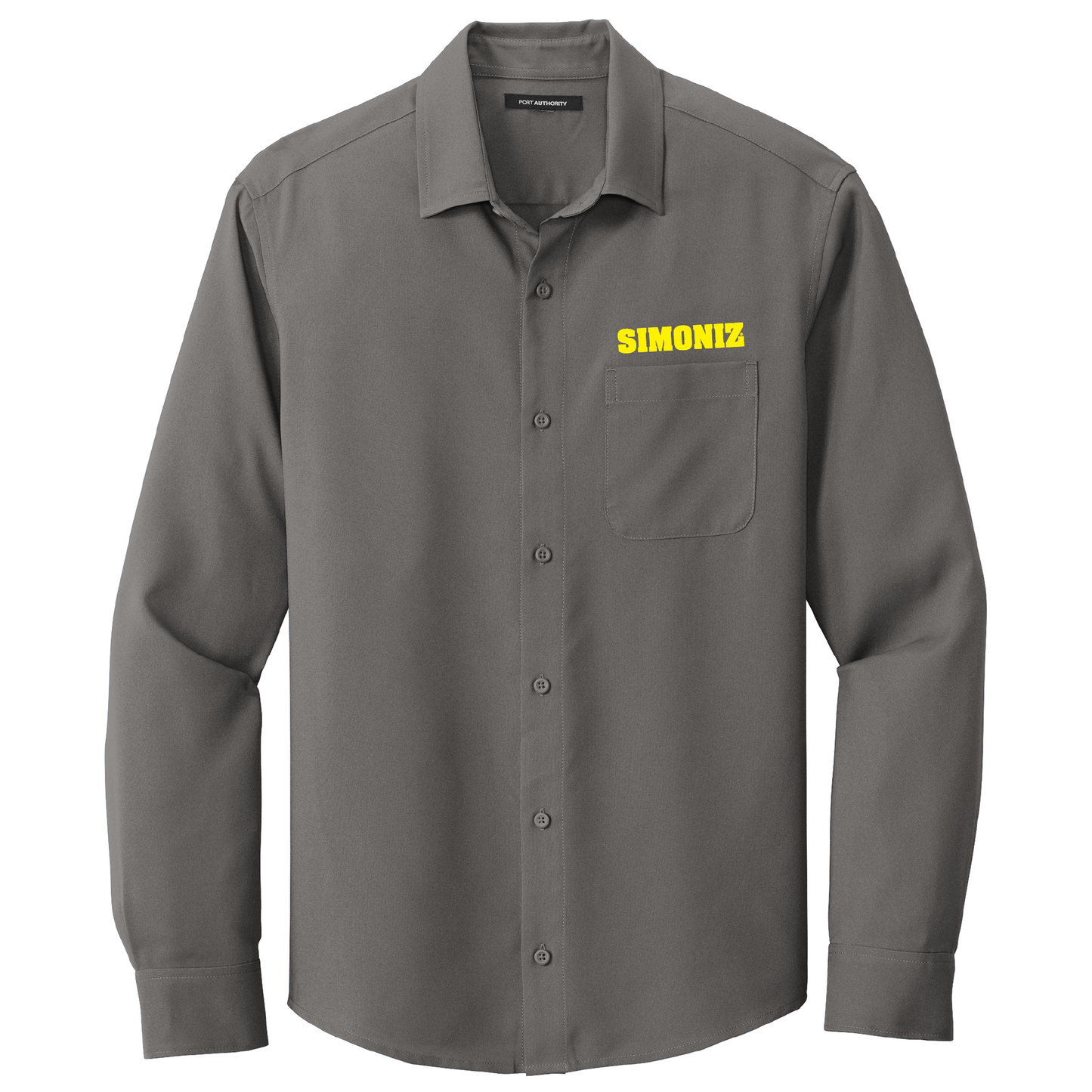 Port Authority ® Long Sleeve Performance Staff Shirt W401 - Embroidery Corporate Logo