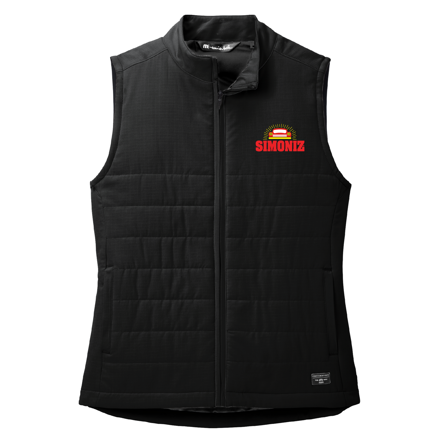 TravisMathew Women's Cold Bay Vest TM1LD002 - Embroidery Car Wash