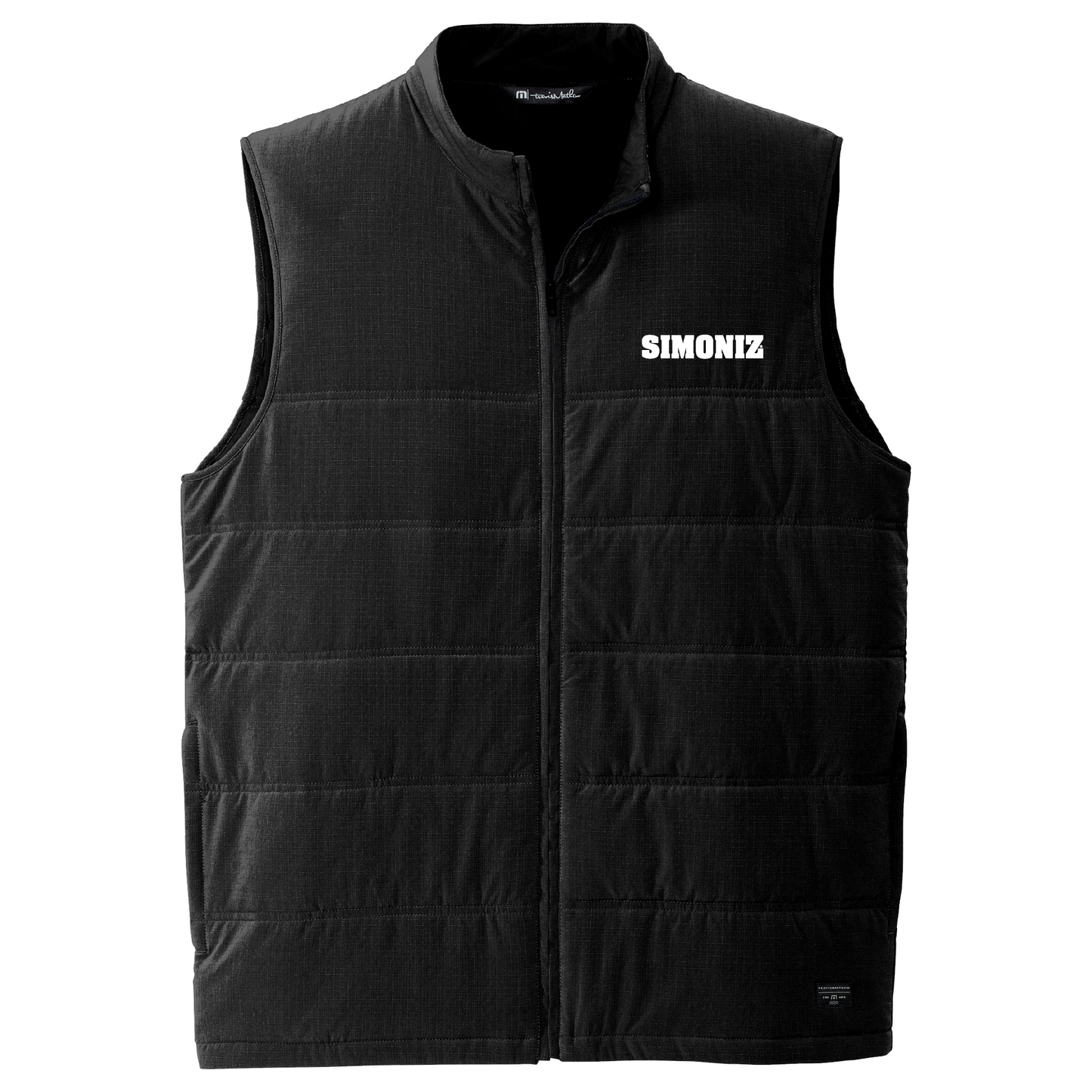 TravisMathew Cold Bay Vest TM1MW453 - Embroidery Corporate Logo