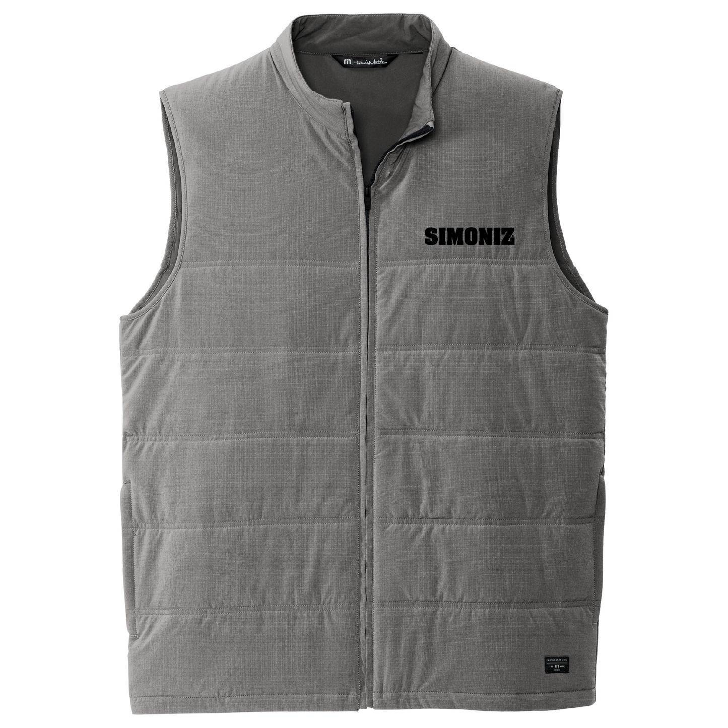 TravisMathew Cold Bay Vest TM1MW453 - Embroidery Corporate Logo