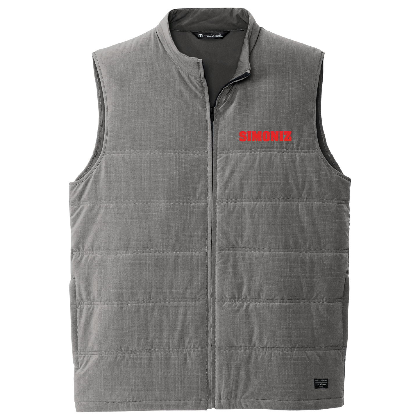 TravisMathew Cold Bay Vest TM1MW453 - Embroidery Corporate Logo