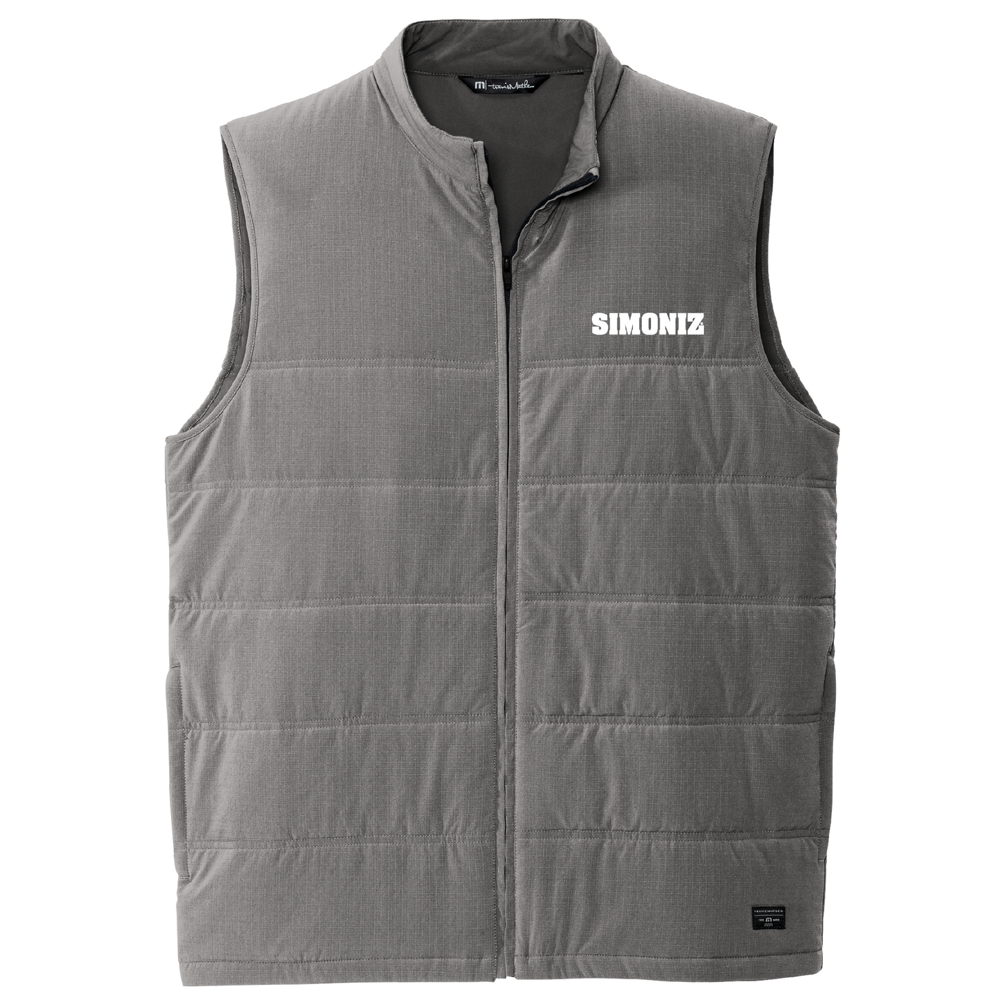 TravisMathew Cold Bay Vest TM1MW453 - Embroidery Corporate Logo
